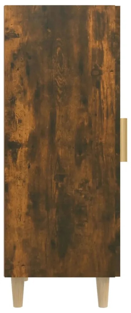Aparador 34,5x34x90 cm madeira processada cor carvalho fumado