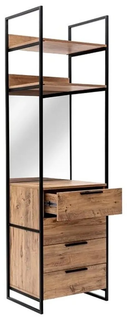 Roupeiro Dynamic – Pinho Atlântico – 64 x 225 x 52 cm