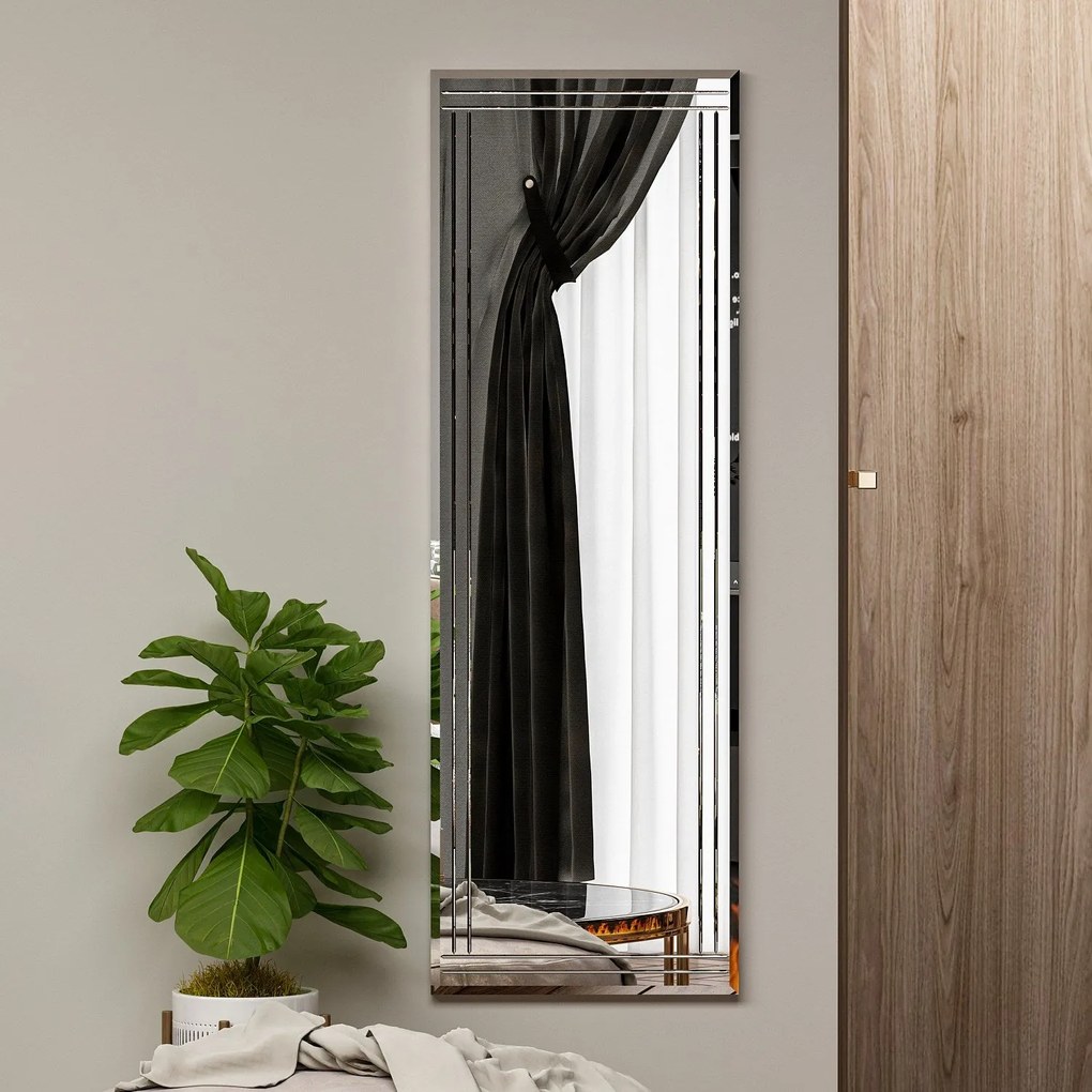 Espelho Buhem – Branco – 40 cm x 120 cm x 2,2 cm