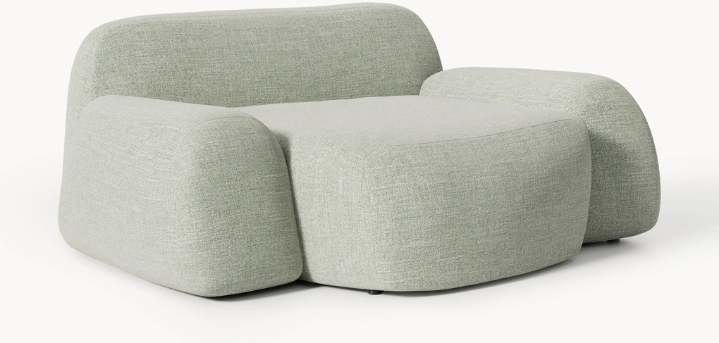 Poltrona XL em bouclé Wolke