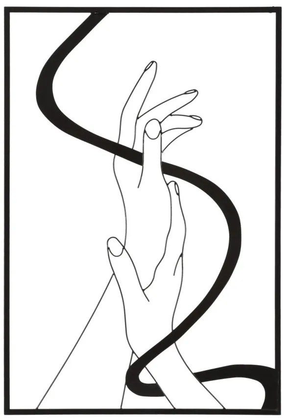 PAINEL DE FERRO MÃOS 60X1X90 CM