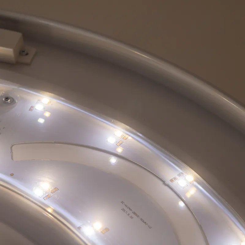 Candeeiro de teto LED 60cm Efeito Estrela com Comando Remoto - Extrema Moderno