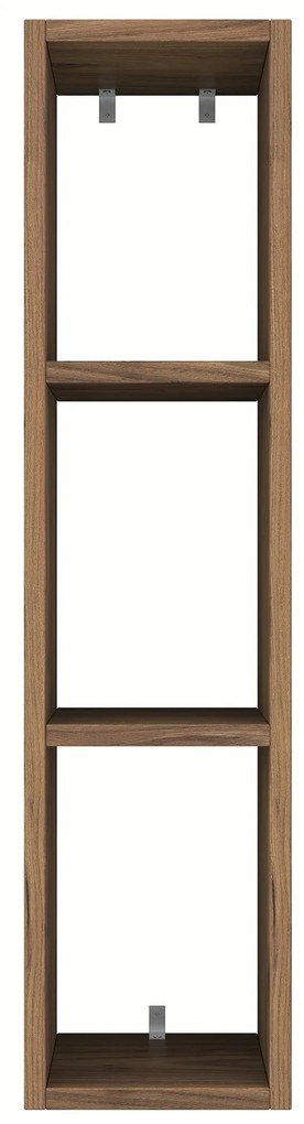Prateleira de Parede E3 – Nogueira – 22,1x90x18,5 cm