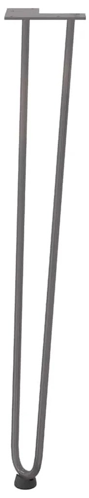 Pernas de grampo para mesas de console para mesa de console 4 peças Aç
