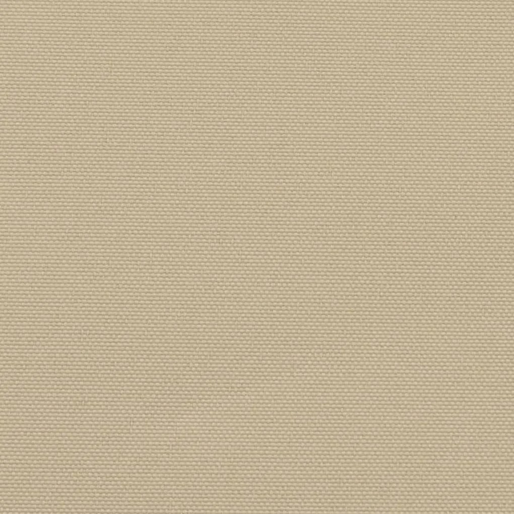 Toldo lateral retrátil 100x600 cm bege