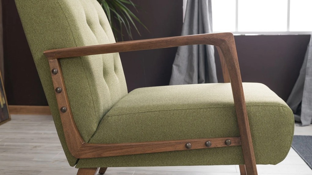 Cadeira Wing Kemer – Verde – 69x80x83 cm