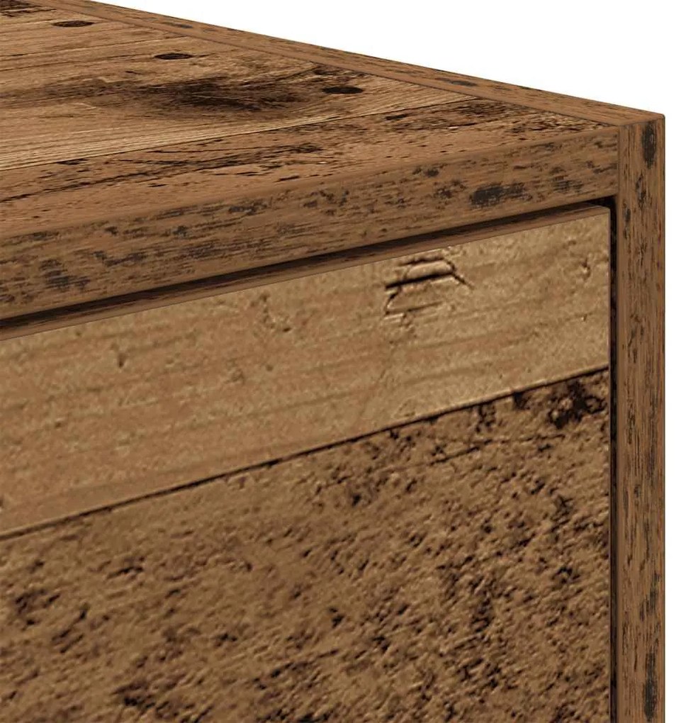 Móveis TV 2 peças madeira velha 60x31x25,5cm madeira trabalhada