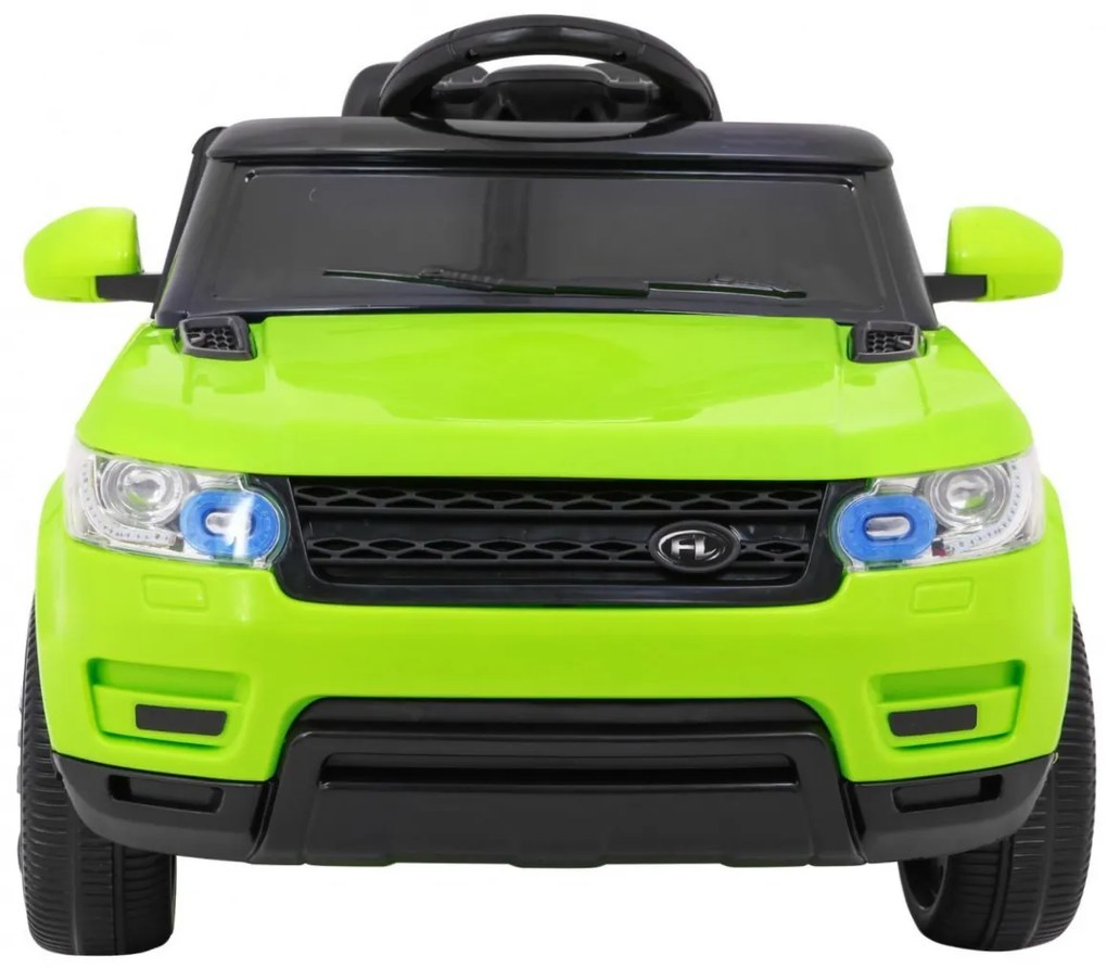 Carro elétrico para Crianças Start Run, 12V Rodas	e assento plástico Verde