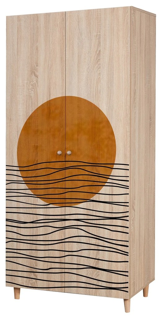 Roupeiro Lidya – Sonomo – 90x192x52 cm