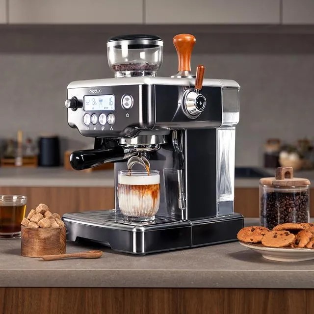 Cafeteira barista Power Espresso 20 Barista Steel & Grind