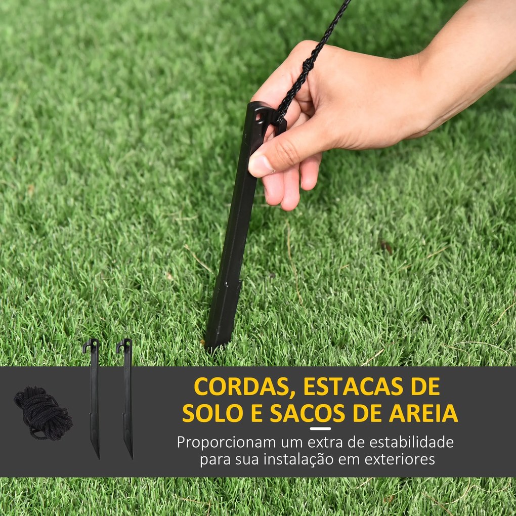 Árvore de Natal Inflável 184cm com Luzes LED Decoração de Natal Infláv