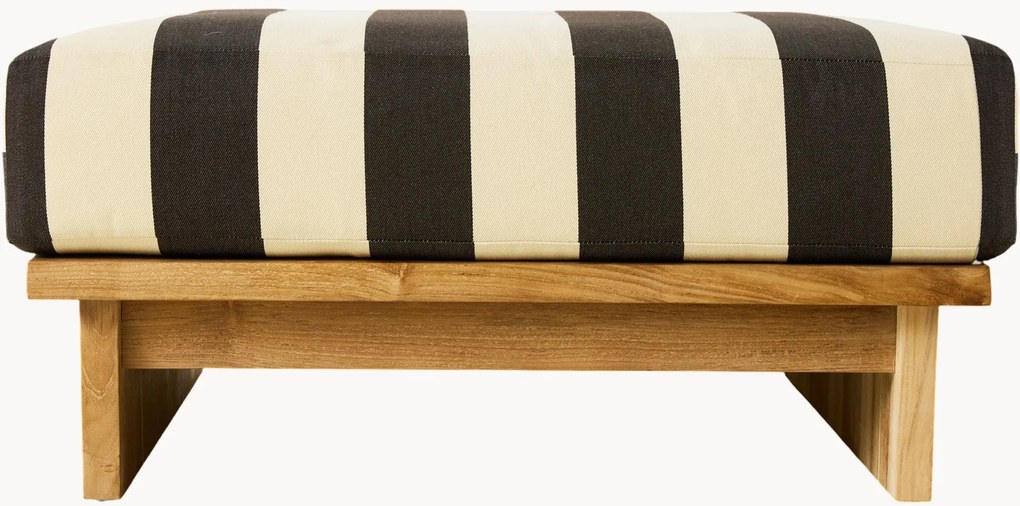 Banco de jardim em madeira de teca Stracciatella