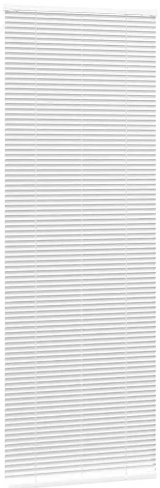 Persiana de Janela com cortinas Outros Manual Branco 80 x 130 cm Alumí