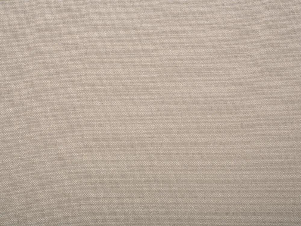 Cama de casal em tecido cor de areia 140 x 200 cm COLMAR Beliani