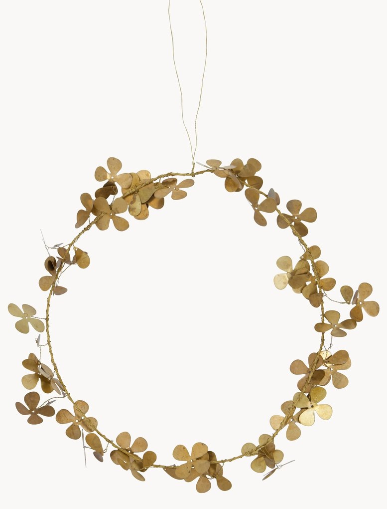 Coroa de Natal artesanal Clover