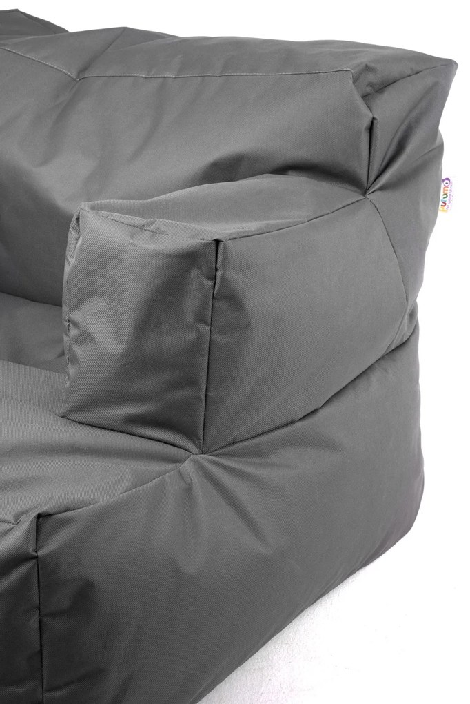 Puff Relax – Cinzento – 80x80x30 cm | Tribo Home