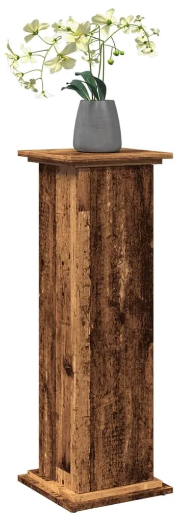 Suporte expositor c/ arrumação derivados madeira madeira velha