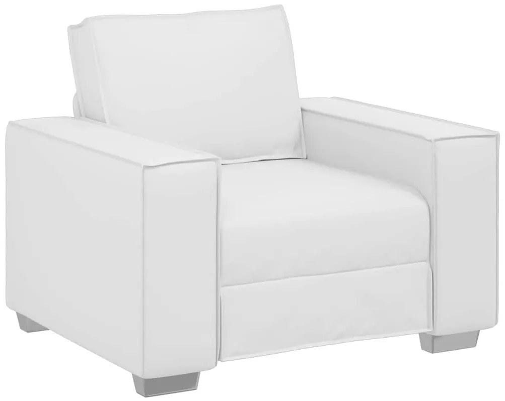 vidaXL Sofá Branco 99 x 78 x 84 cm tecido