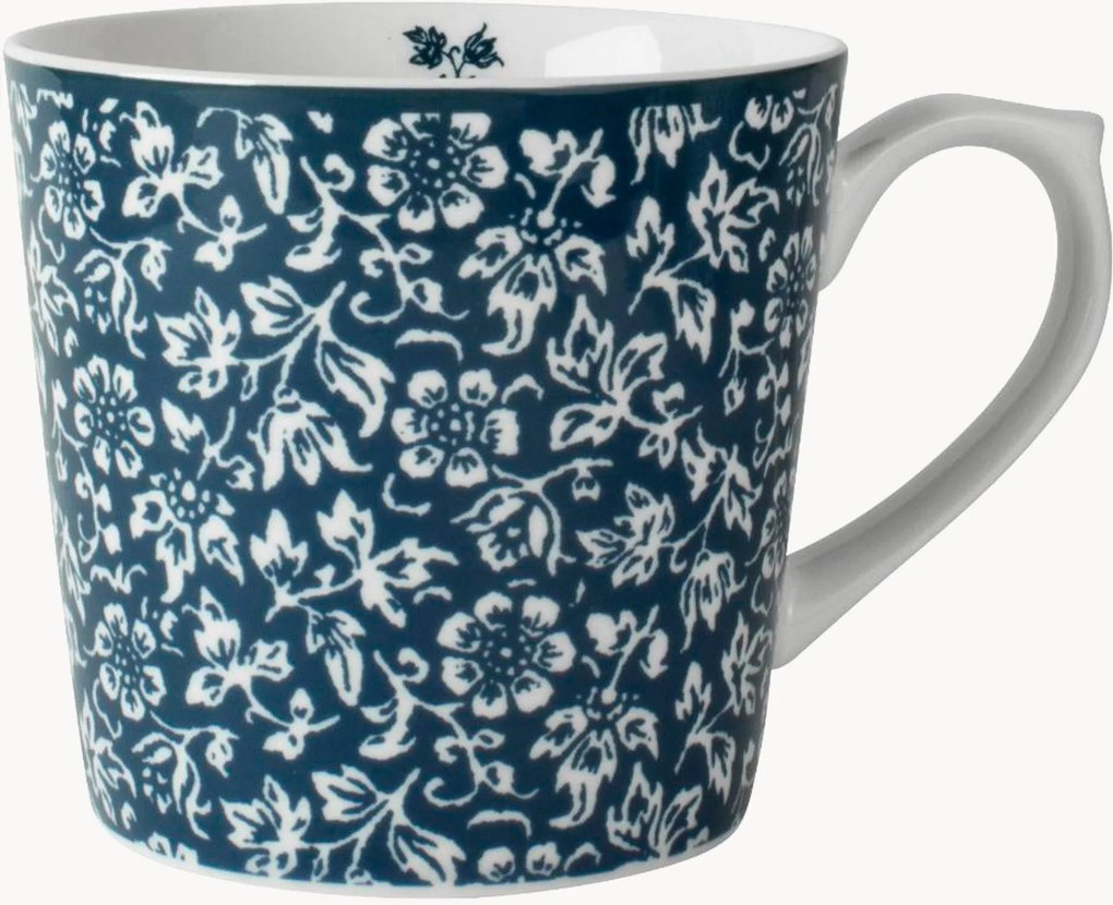 Canecas em porcelana Sweet Alyssum, conjunto de 4