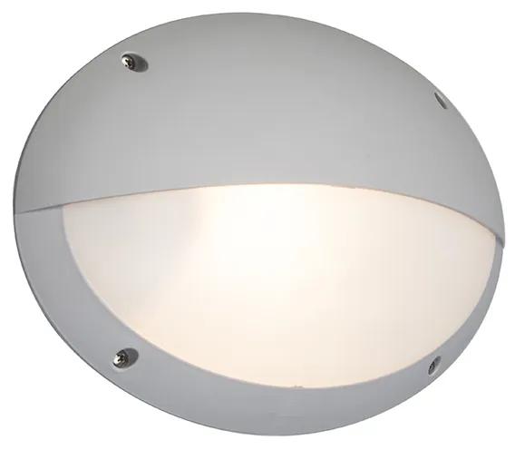 Luminária de parede cinza IP65 - Maddi Moderno