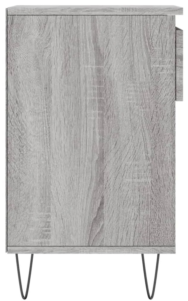 Sapateira 102x36x60 cm derivados de madeira cinzento sonoma