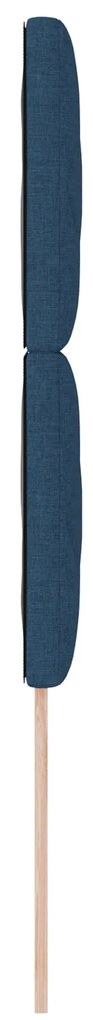 Cabeceira vidaXL Design de Losangos Azul 100 cm Tecido, Cabeceira vida
