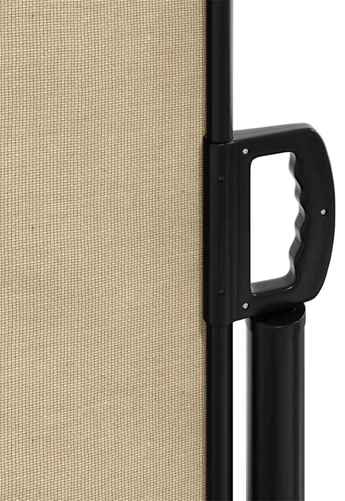 Toldo lateral retrátil 117x300 cm bege