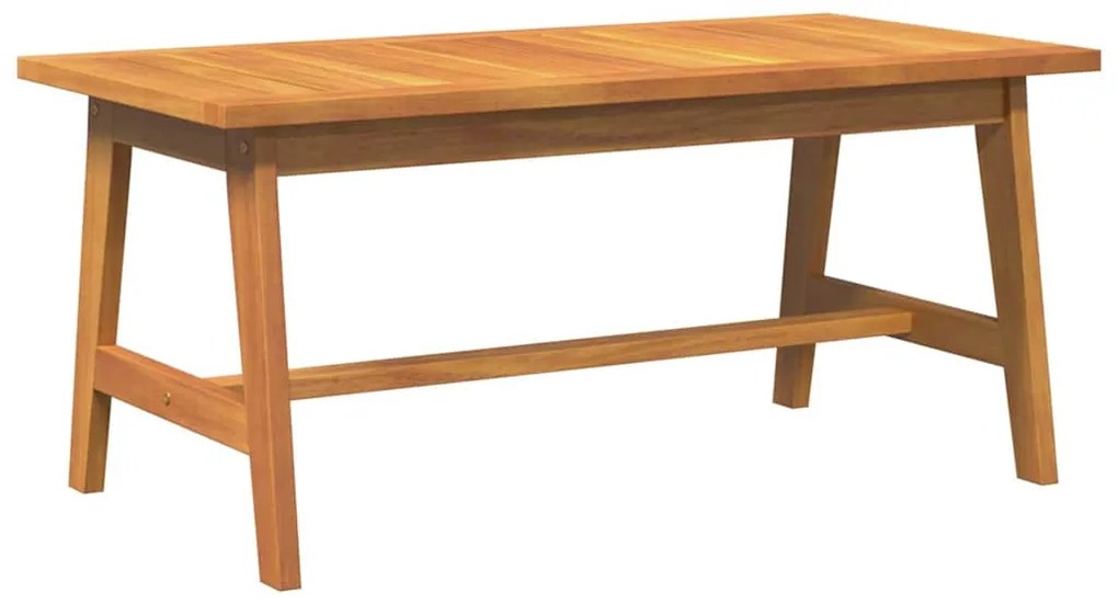 Mesa de Café vidaXL 90x45x40 cm Madeira Sólida de Acácia