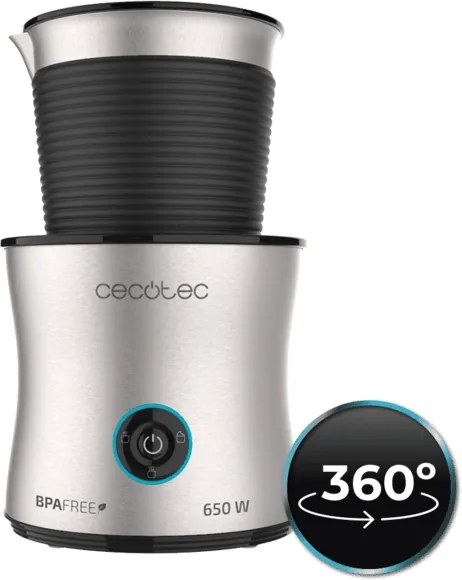 Espumador de leite Power Moca Spume 5000. 650 W, 200 ml de capacidade, 4 modos de funcionamento