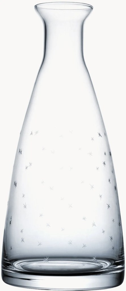 Jarro em cristal artesanal Stars, 850 ml
