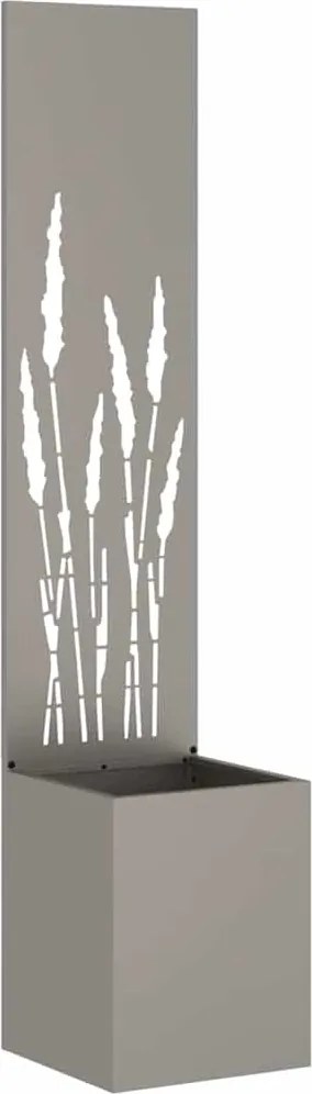 vidaXL Tela de Privacidade para Jardim Ferro Enferrujado 32 x 140 cm