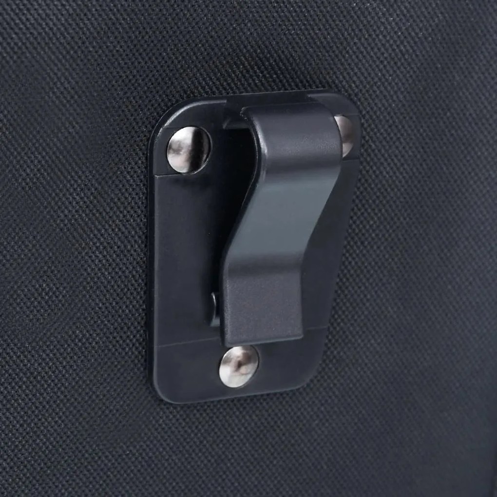 Alforge para bicicleta impermeável 21 L preto