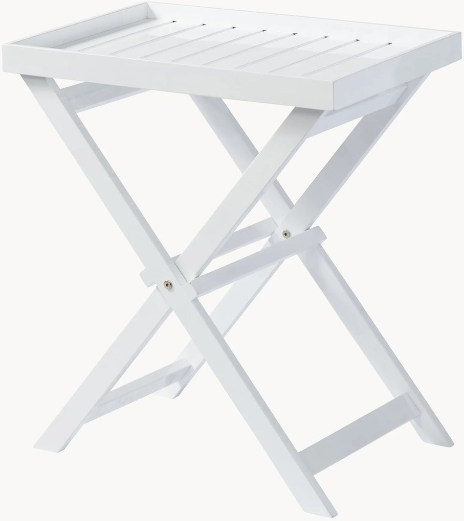 Mesa dobrável para jardim com tabuleiro removível Glossy