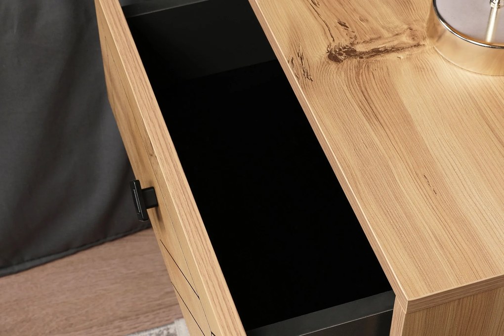 Mesa de Cabeceira Luna – Pinho – 50 x 55 x 40 cm