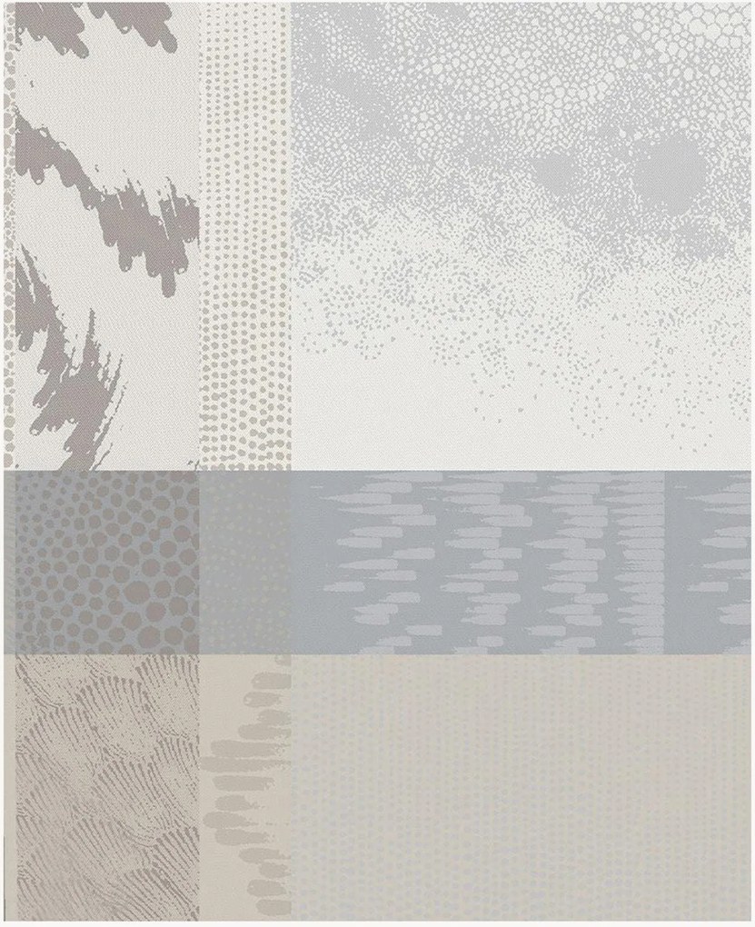 Individuais de mesa jacquard com revestimento acrílico Mille Matieres Vapeur, conjunto de 4