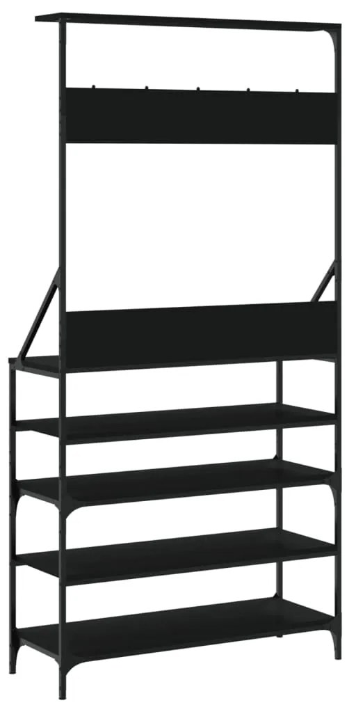 Conjunto de Entrada - Bengaleiro c/ arrumação de calçado 90x34x184 cm