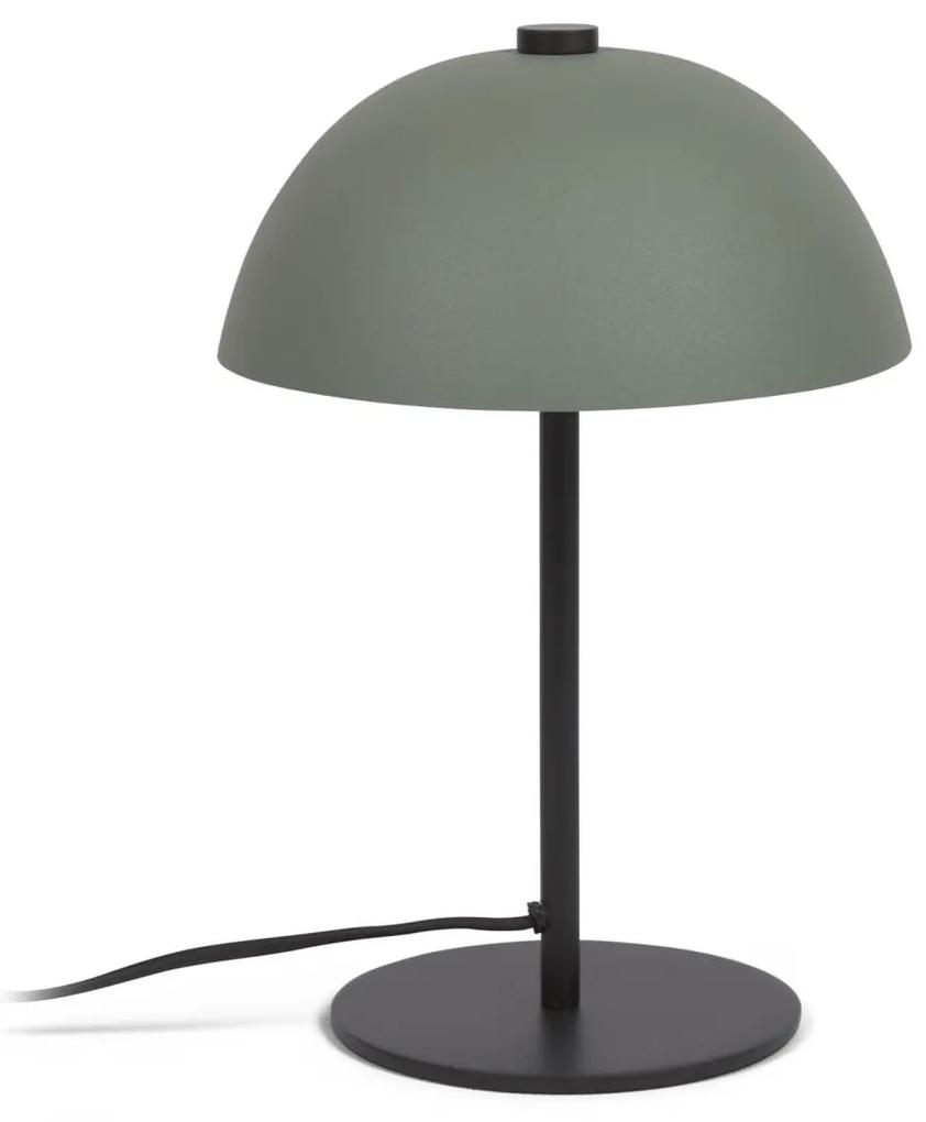 Kave Home - Candeeiro de mesa Aleyla de metal com acabamento verde