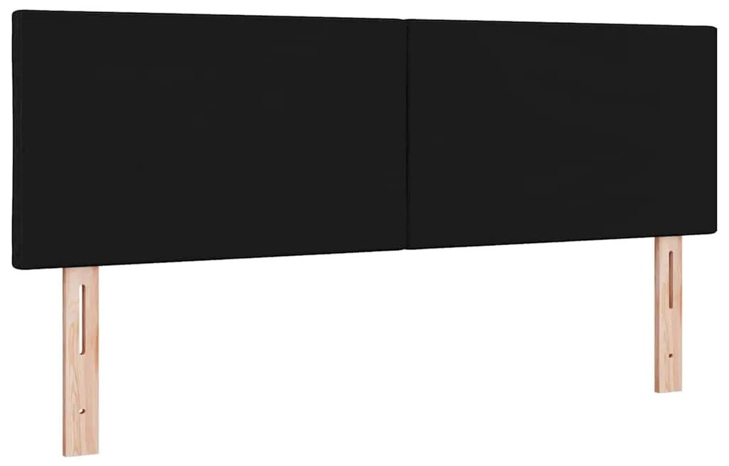 Cabeceira Design Diamante Blocos Preto 160 cm Tecido