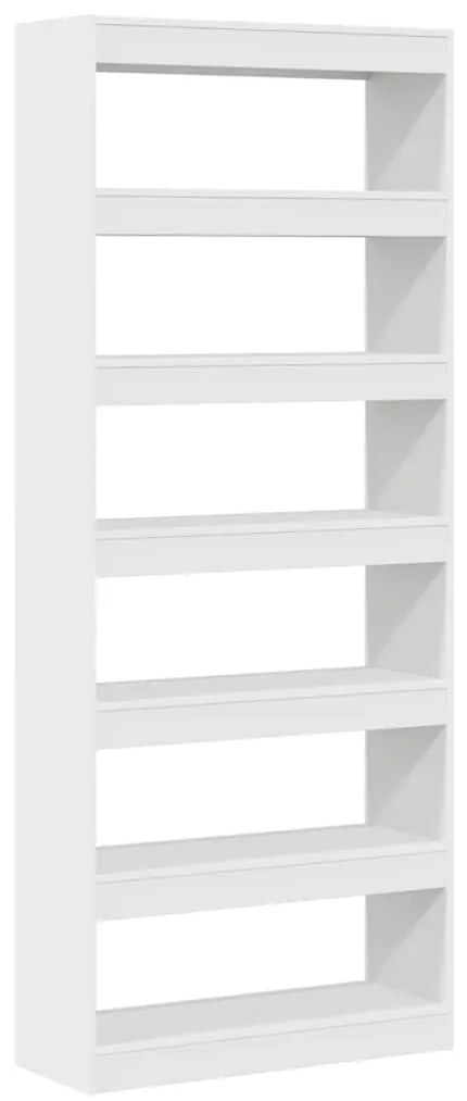 Gabinete de Livros/Divisor de Ambiente Branco 80x30x198 cm