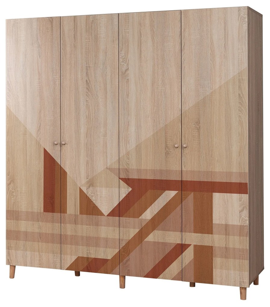 Guarda-roupa Loni – Sonomo – 180x192x52 cm