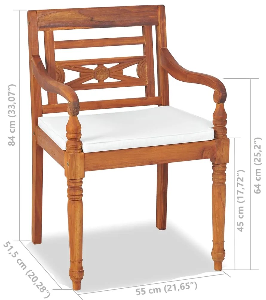 4 pcs conjunto lounge jardim c/ almofadões madeira teca maciça