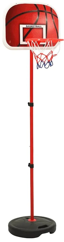 Conjunto jogo de basquetebol infantil ajustável 160 cm