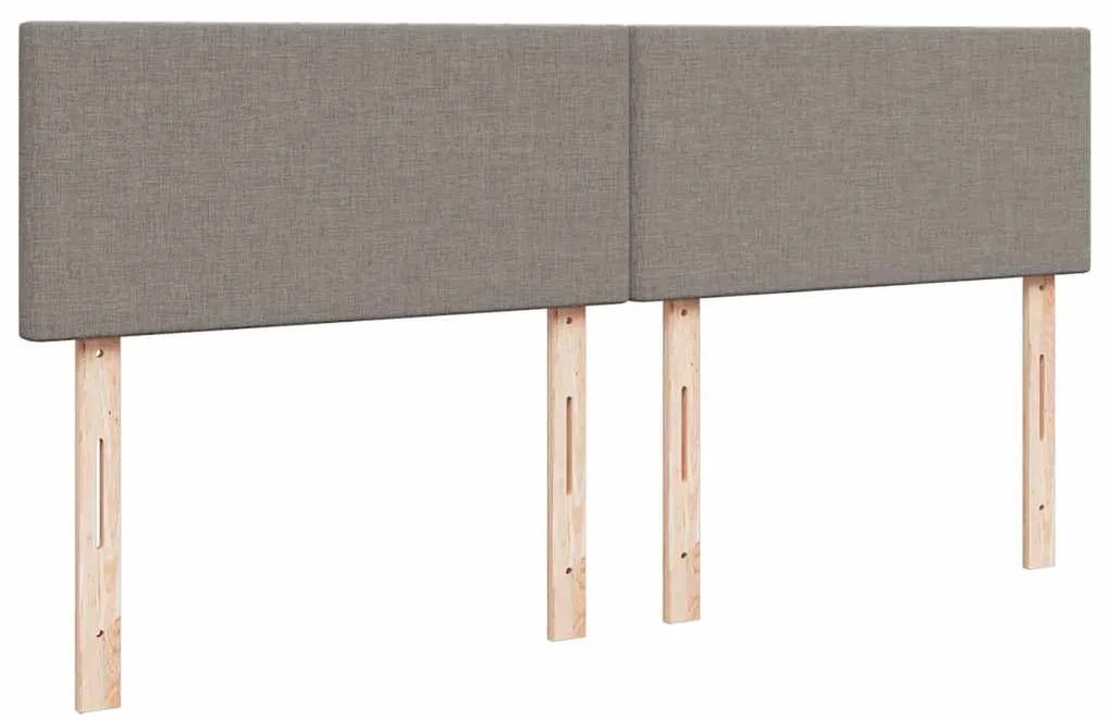 Estrutura de cama otomana com colchão tecido cinzento 160x200cm