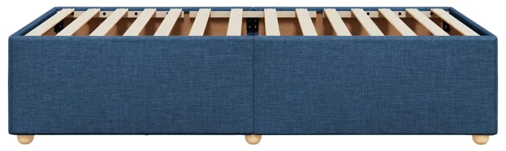 Estrutura de cama sem colchão 80x200 cm azul