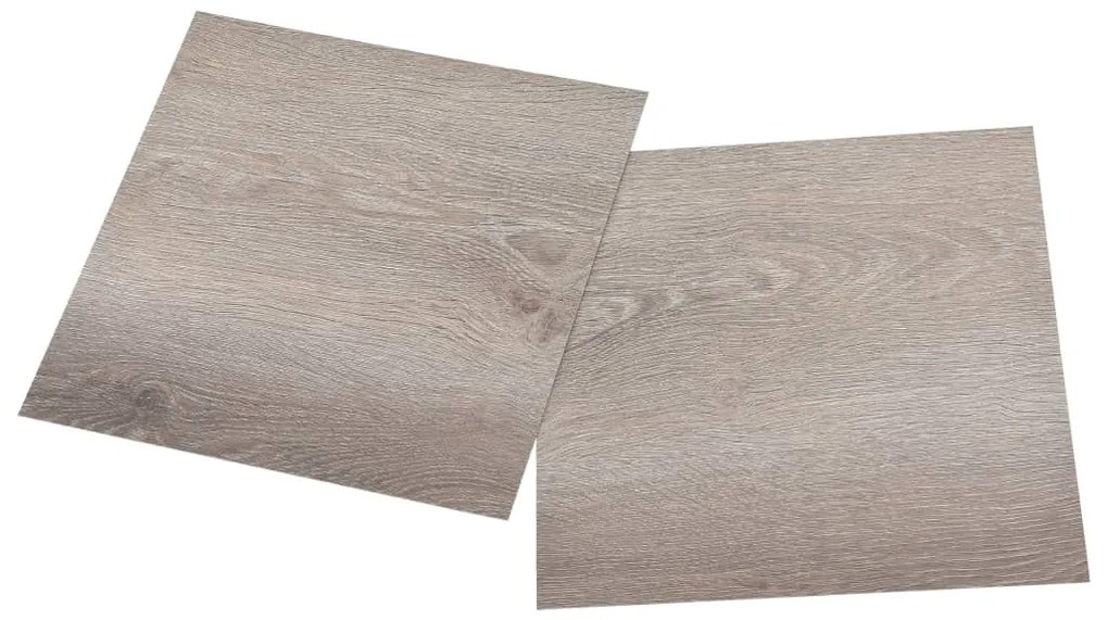 Tábuas soalho autoadesivas 55 pcs 5,11 m² PVC cinza-acastanhado