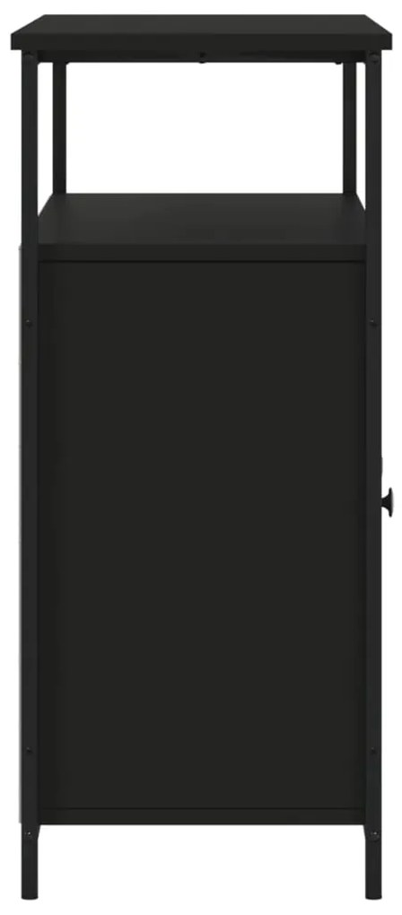 Aparador 100x35x80 cm derivados de madeira preto