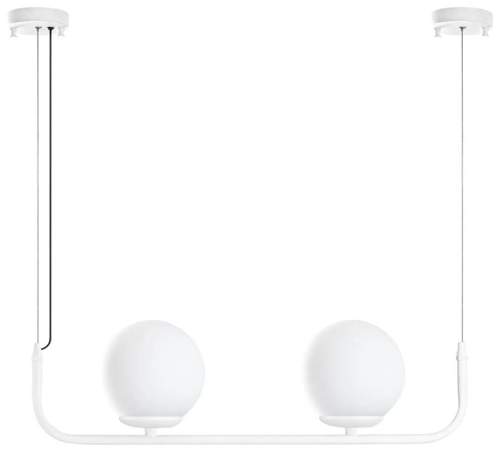 Candeeiro de Teto Faruk – Branco – 15 cm x 56 cm