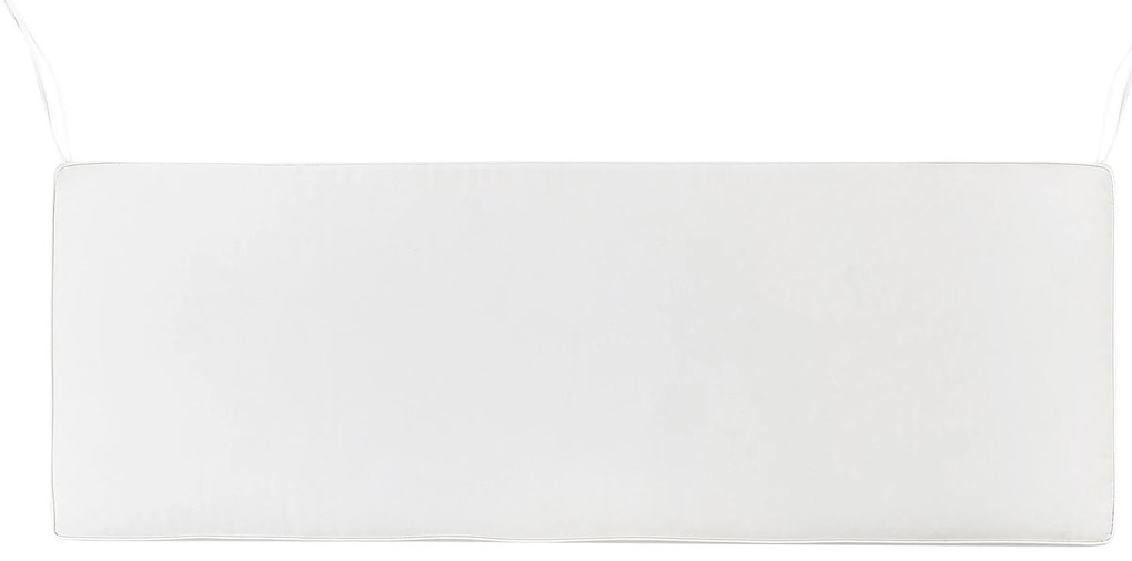 Almofada para banco branca 152 x 54 cm VIVARA Beliani