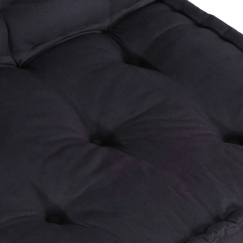 Pufe modular 70x70x54 cm tecido antracite