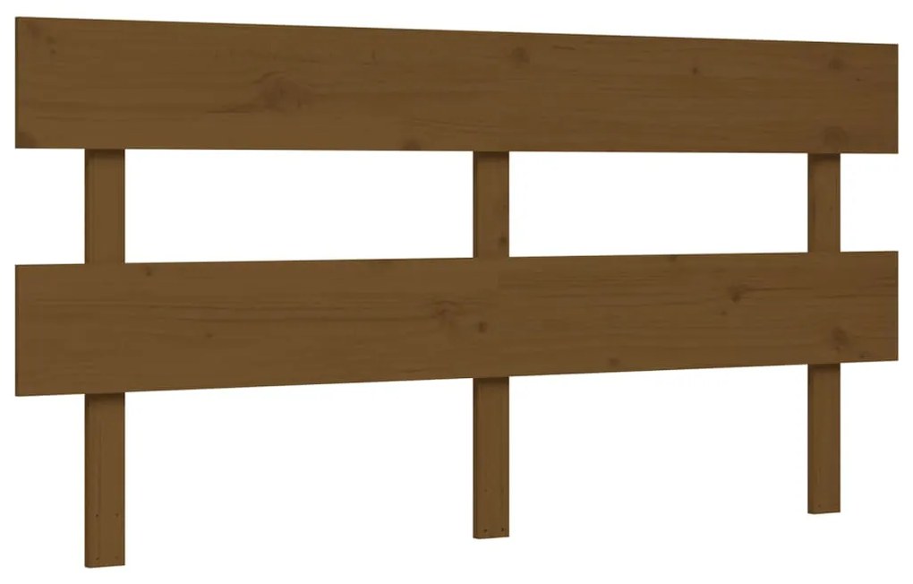 Cama idosos king size c/ cabeceira madeira maciça castanho-mel